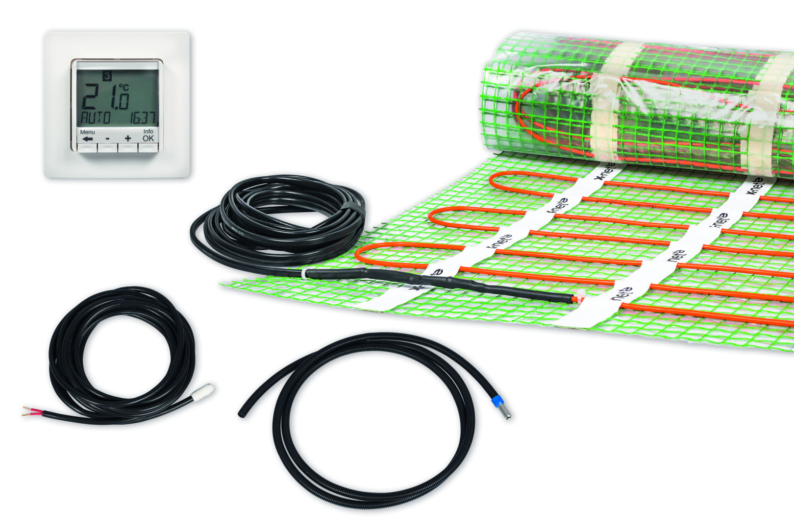 Kermi x-net +e11 Komplettset 3,0 m2 450 W mit Regler