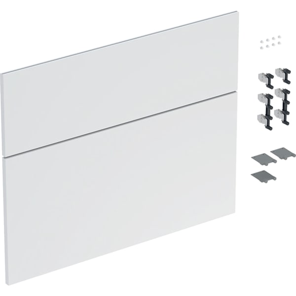 Geberit Schubladenfront Set für iCon für WT B:75cm, weiß matt
