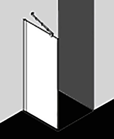 KR Kermi Seitenwand Diga TWD 1000x 2000 BV: 980-1000 SIHG ESG klar Clean