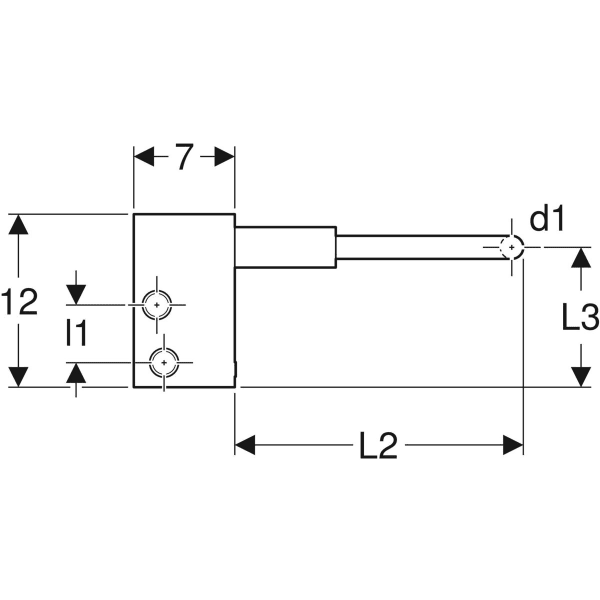 Geberit Anschlussbox Typ T d20-d16-d20