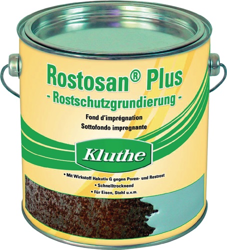 Rostprimer Rostosan® Plus grau 750 ml Dose KLUTHE Rostprimer Rostosan® Plus grau 750 ml Dose KLUTHE