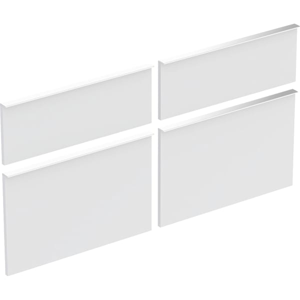 Geberit Set Schubladen Frt für iCon US für WT Breite 120 cm, weiß matt (4 St.)