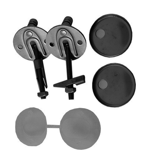 DU Scharnier-Set für WC-Sitz mit/ohne Absenkautomatik, Edelstahl, 0061631000 DU Scharnier-Set für WC-Sitz mit/ohne Absenkautomatik, Edelstahl, 0061631000