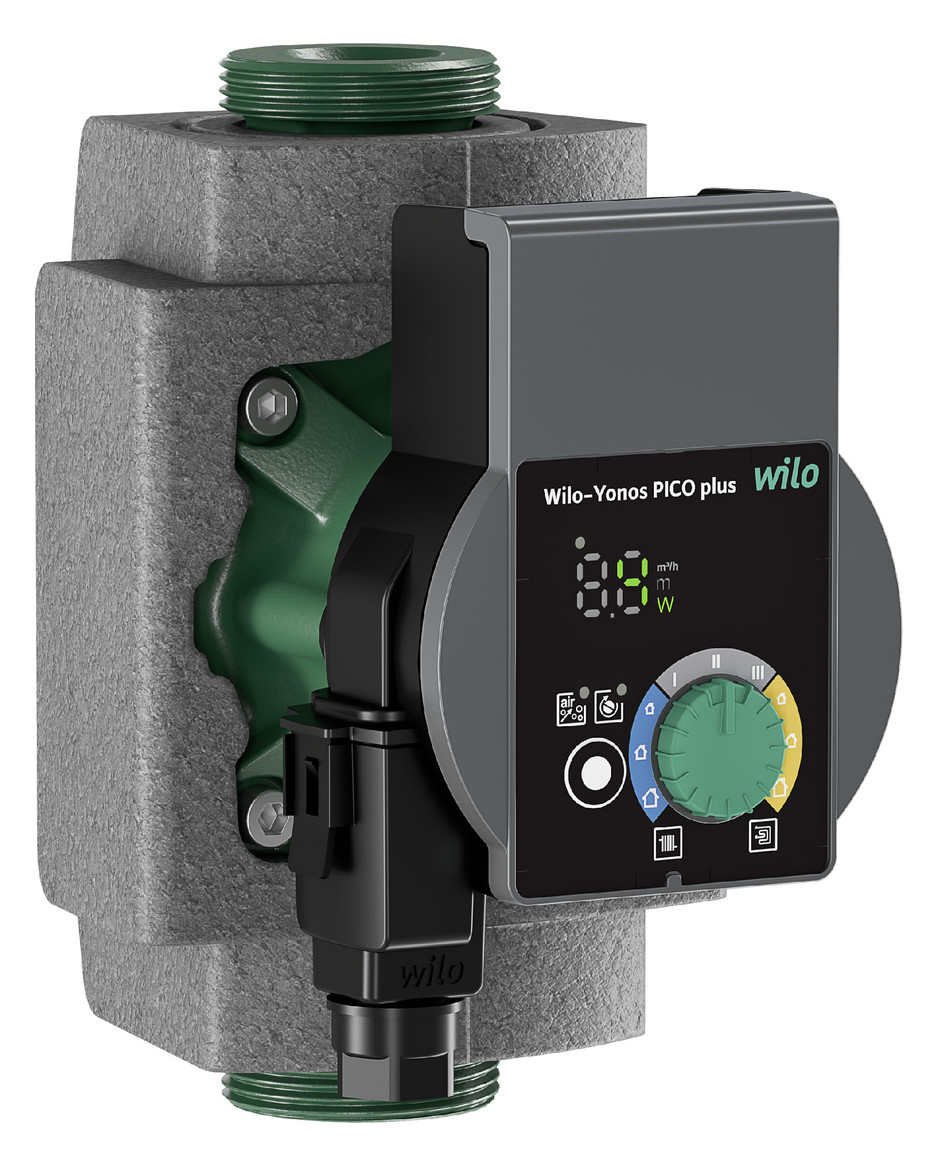 Wilo Nassläufer-Hocheffizienzpumpe Yonos PICO plus 25/1-6, G11/2, 30W