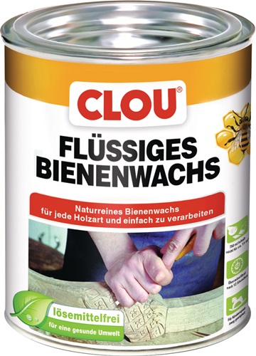 Bienenwachs flüssig farblos 750 ml Dose CLOU Bienenwachs flüssig farblos 750 ml Dose CLOU