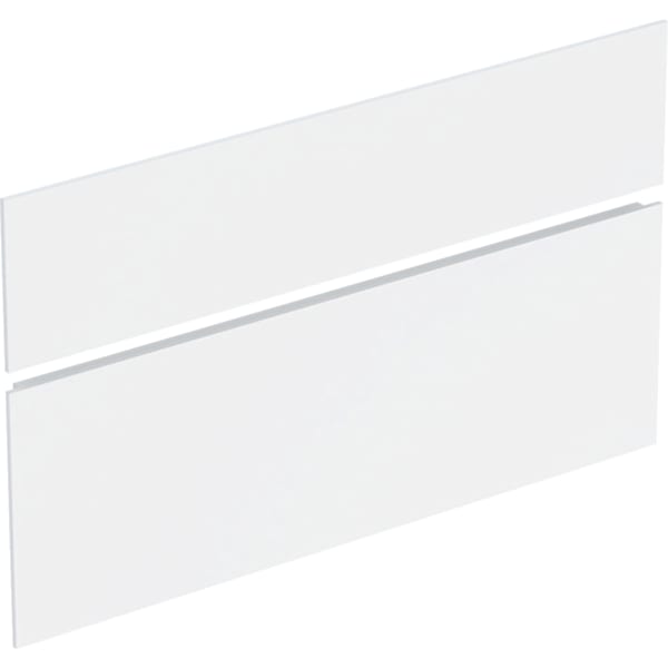 Geberit Set Schubladenfront für Xeno2 US 2 Schubladen, Breite WT 90 cm, weiß