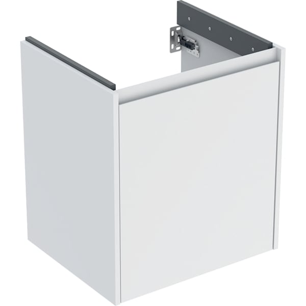 Geberit Renova Plan US für WT, mit 1 Tür 54,6x60,6x44,6cm, weiß/l. seidenmatt