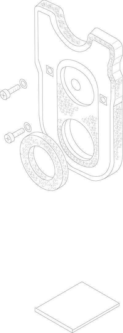 BOSCH Ersatzteil TTNR: 63002499 Wärmeschutz Br-Tür G105 everp BOSCH Ersatzteil TTNR: 63002499 Wärmeschutz Br-Tür G105 everp