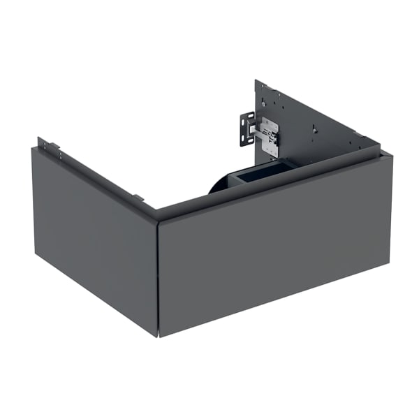 Geberit ONE Unterschrank für WT/-Platte 1 Schubl., 59,2x26,6x47cm, lava matt