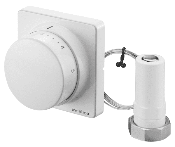 OVENTROP-Thermostat "Uni FHU" 7-28 C, 0 * 1-5, Fernverstellung 2m