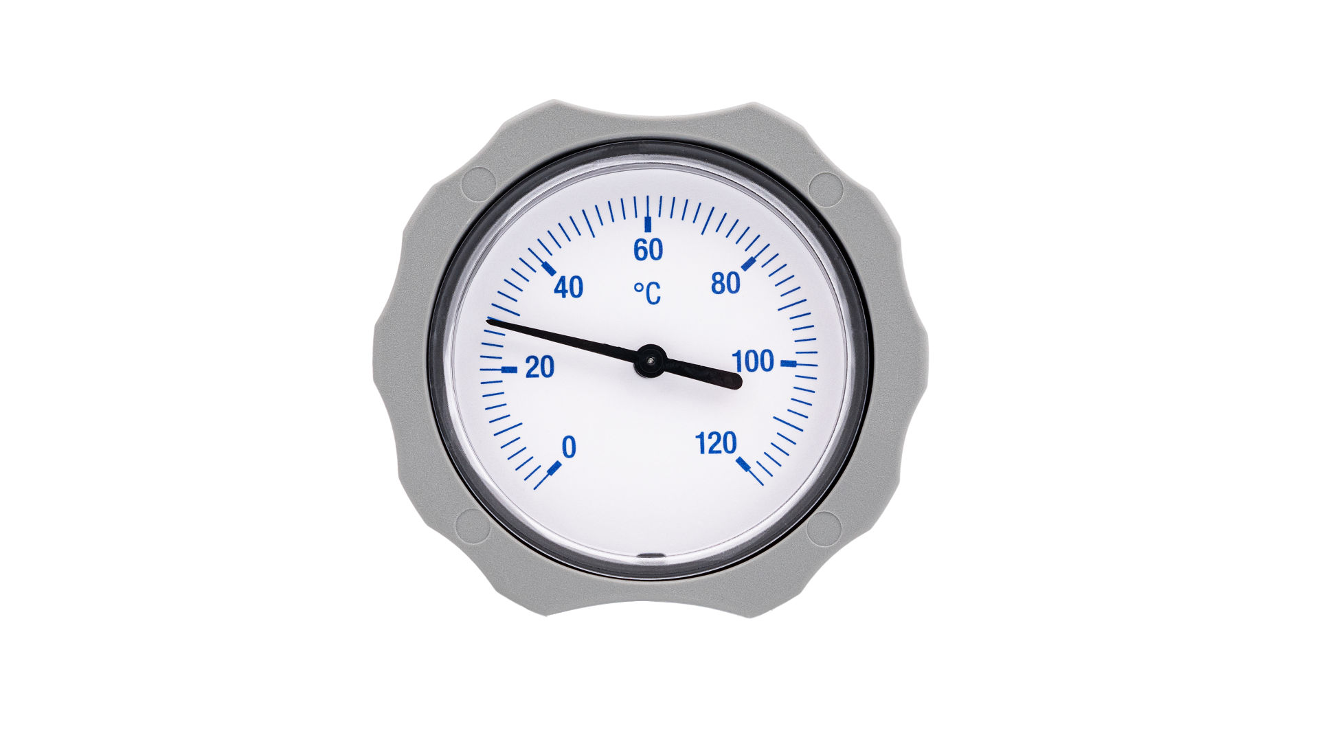 Kermi Thermometer blau für Hydromodul / Heizkreis