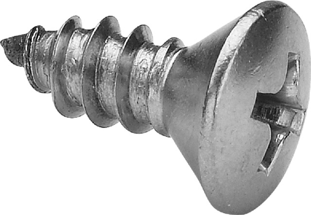 Viega Blechschraube 6176-153 in 4,8x13mm Chromnickelstahl
