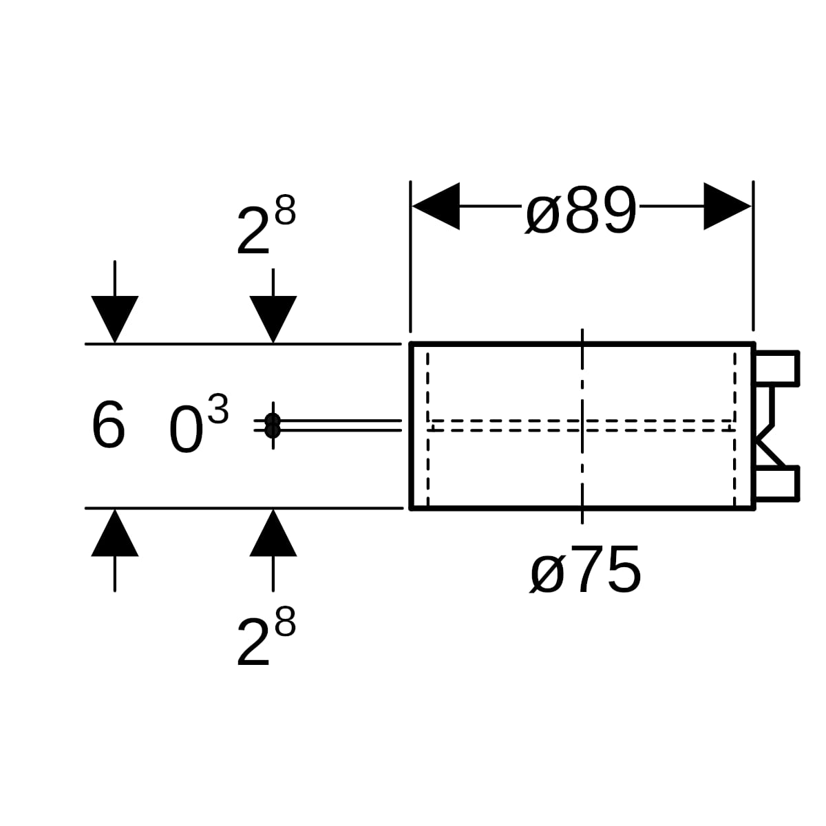 Geberit Elektroschweissmuffe d75