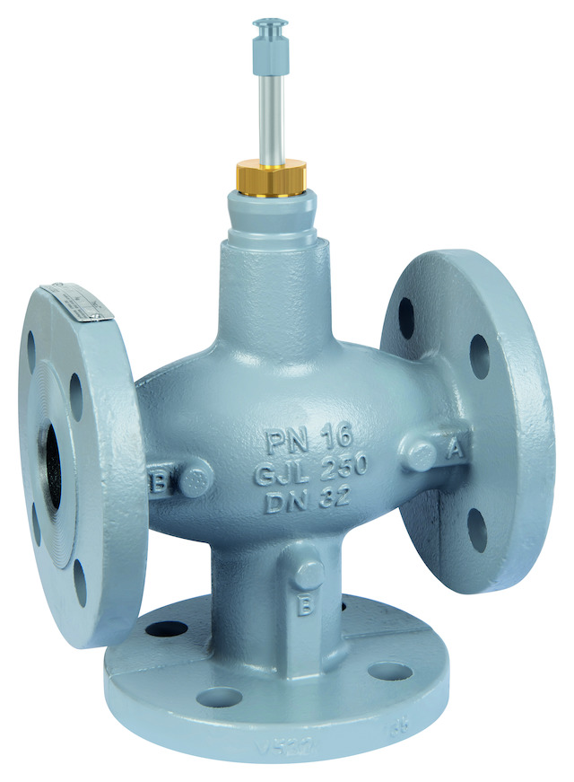 Resideo Dreiwegeventil XF-B Grauguss, PN16, Flansch DN150, kvs 310 Resideo Dreiwegeventil XF-B Grauguss, PN16, Flansch DN150, kvs 310