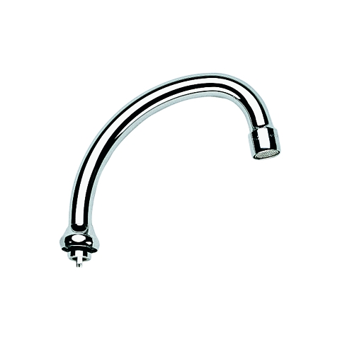 GROHE Rohrauslauf 13076 Ausladung 140mm schwenkbar mit Anschlag chrom