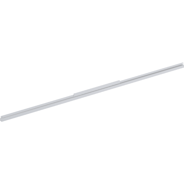 Geberit Lichtleiste un. f. Option Plus, eckig Lichtspiegel B:120cm, alu.