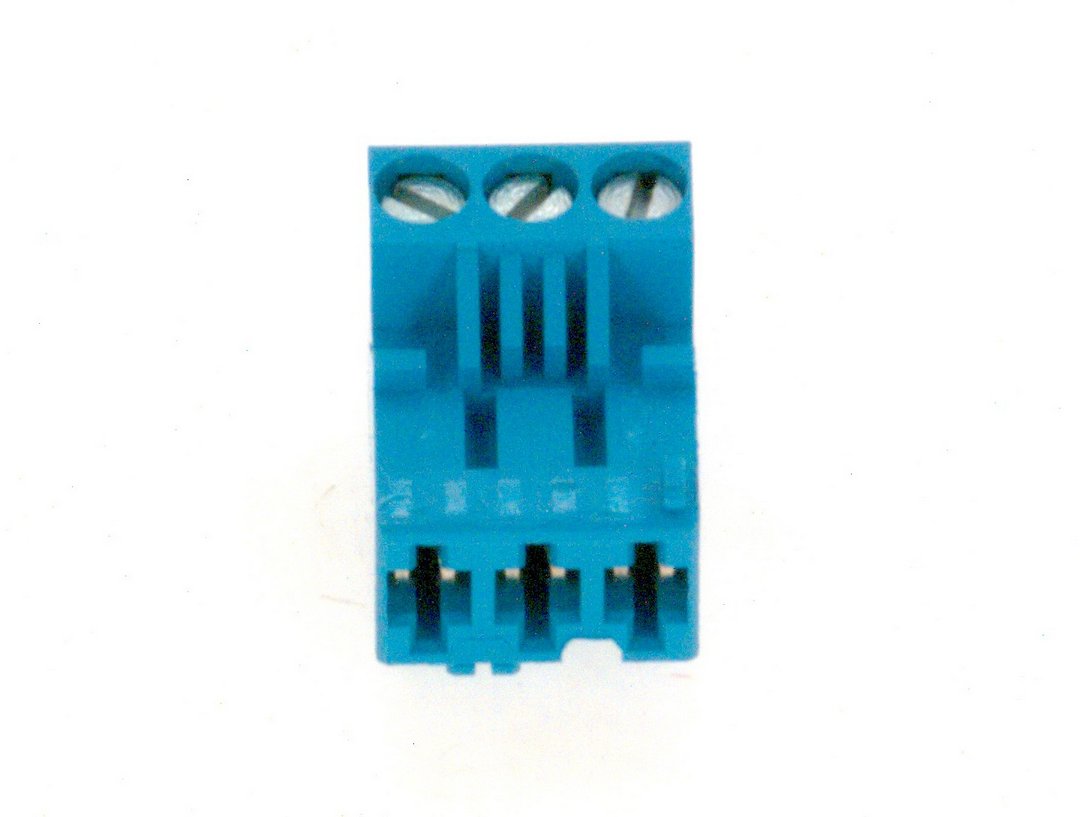 BOSCH Ersatzteil TTNR: 8718585552 Anschlusskl Abgas 3-pol UE II blau everp