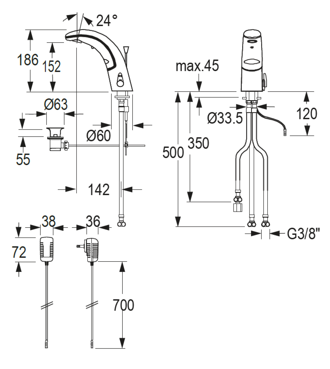 CONTI+ iQ elektr. IR Standarm. NetzAP m.Misch. druckl. CR m.Ablg. Click+ A30