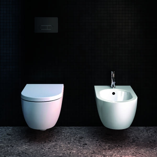 IS Wandtiefspül-WC Blend Curve AquaBlade 360x545x340mm Weiß