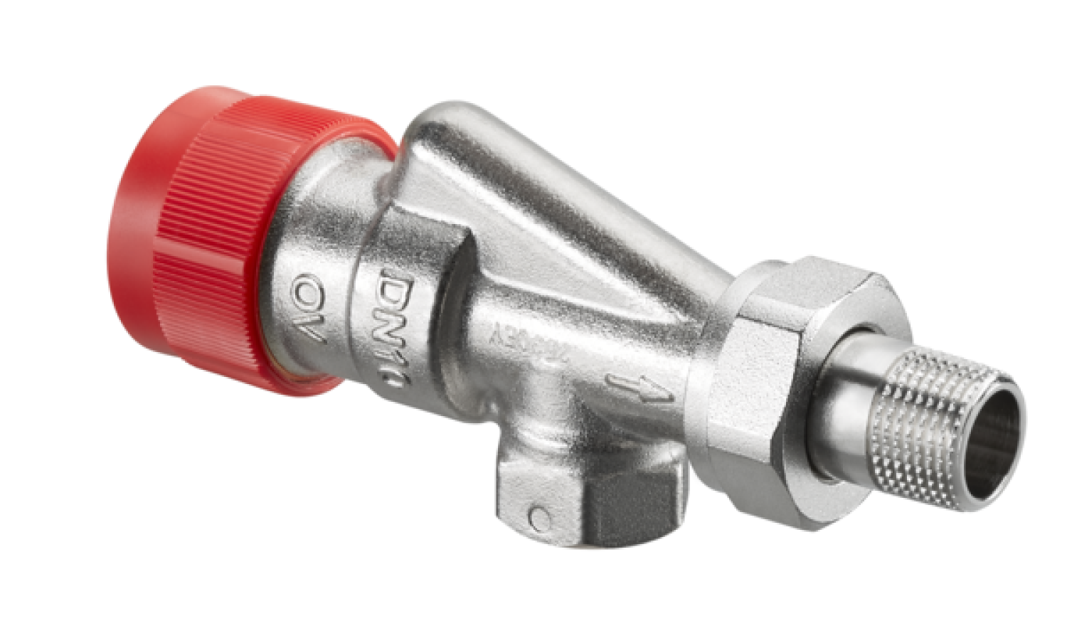 OVENTROP-Thermostatventil "AF" DN 10, R 3/8", PN 10, Vorlauf-Axial