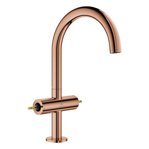GROHE WT-Einlochbatt. Atrio Private C. 21134 L-Size für Hebelgriffe warm sunset