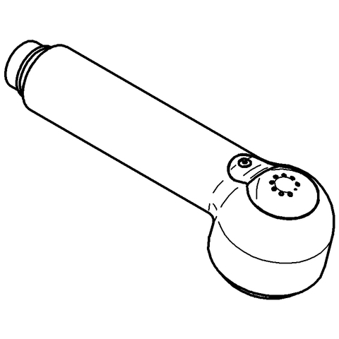 GROHE Doppelstrahl-Brause 440551 für Eichelberg Al Dente SPT-Batterien chrom