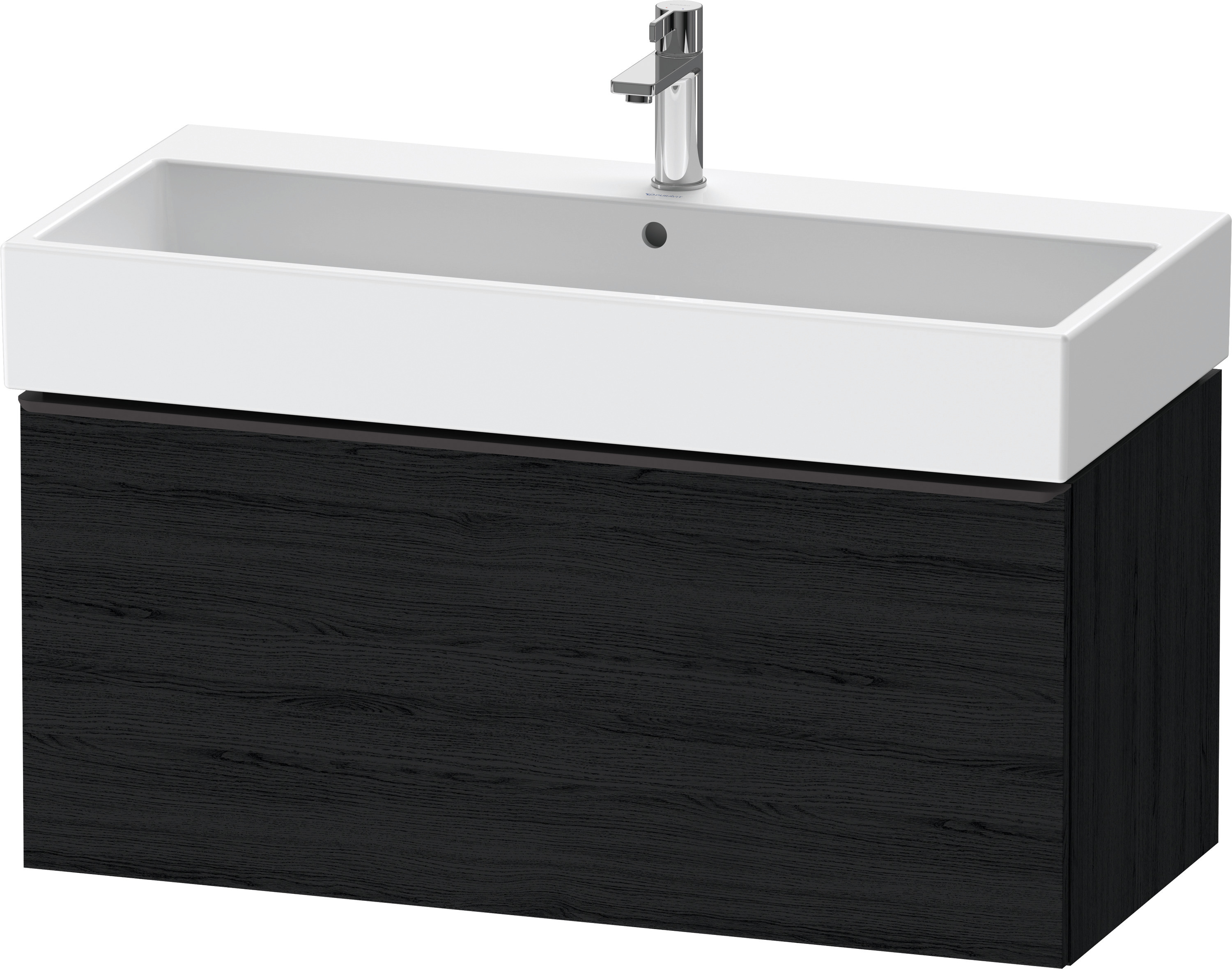 Duravit D-Neo WTU,Wdh,Ausz:1,Gr:Diamant Schw. 984x442x440mm,Eiche Schwarz Matt,Dekor