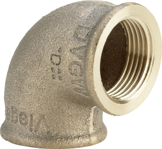 Viega Bogen 90 Grad 3090 in Rp3 x Rp3 Rotguss