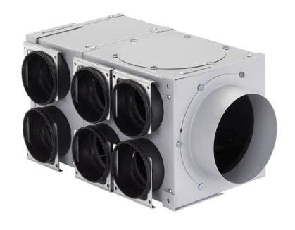 Zehnder Modul-Verteilkasten 6-fach DN 160, 6x90, Nr. 990323062