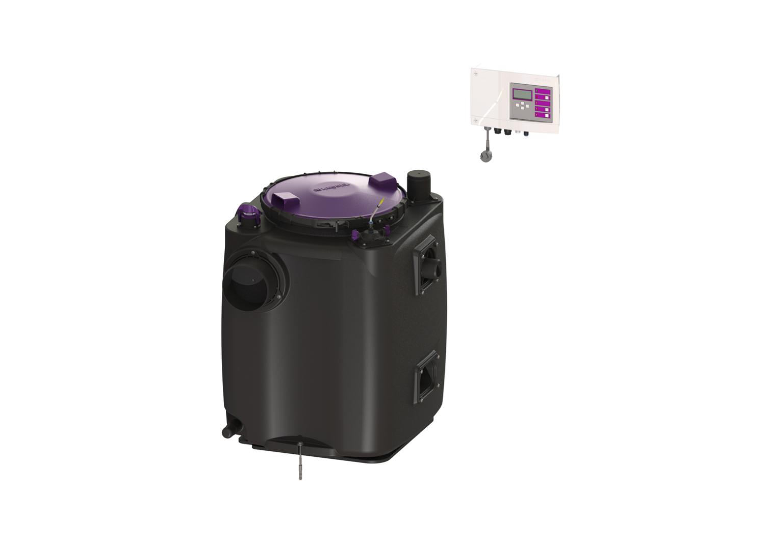 KESSEL-Hebeanlage Aqualift S 200 Duo, GTF 1250, freie Aufstellung