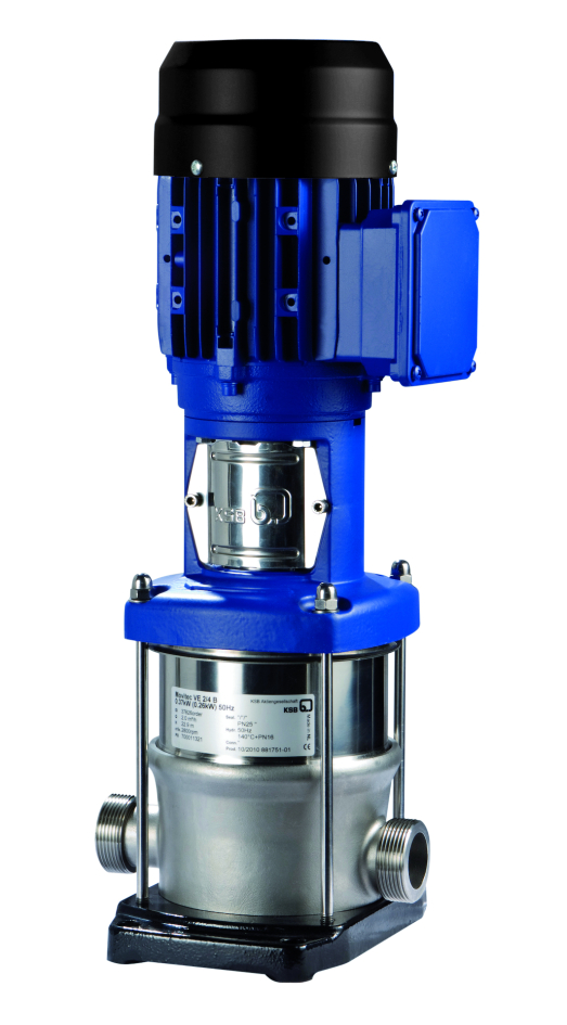 KSB Inlinep Movitec VME 4/5 B F 2-p. 0,75 kW 230/400 V IE3 Gewindefl. KSB Inlinep Movitec VME 4/5 B F 2-p. 0,75 kW 230/400 V IE3 Gewindefl.