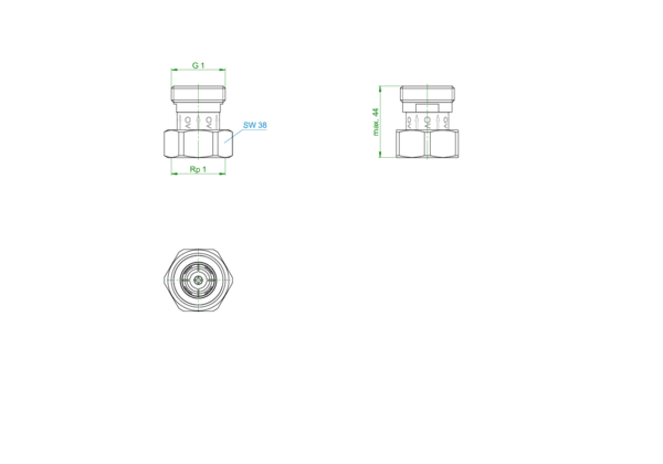 OVENTROP-Sperrventil Speicherkreis für Regumaq X-25/X-45