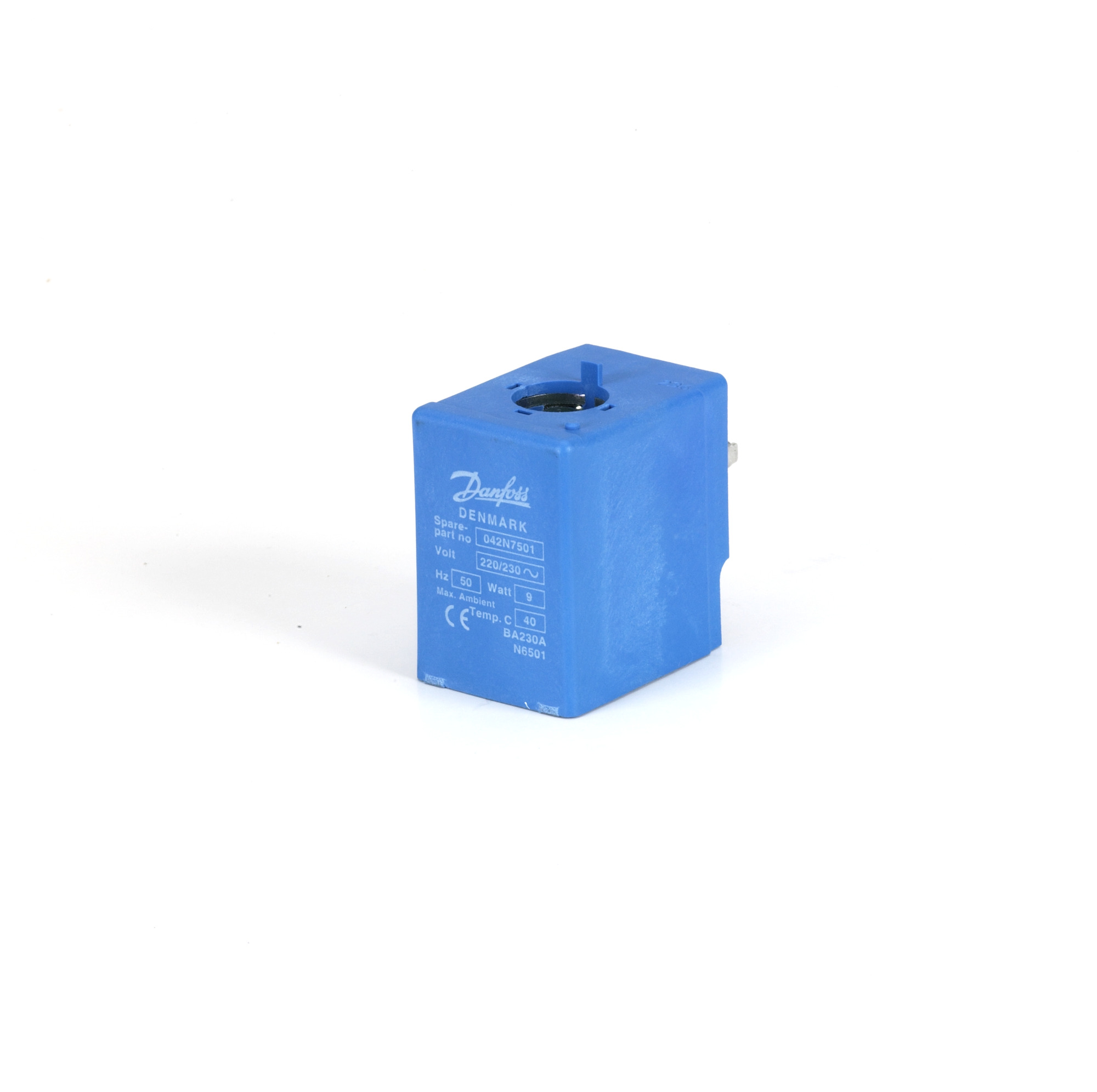 Danfoss Magnetspule, BA230A DIN Steckzungen, 230 VAC, Multi-Pack