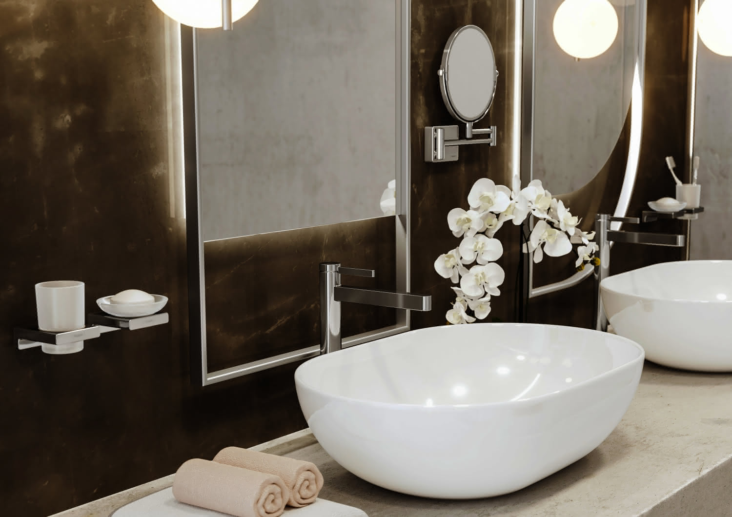 Hansgrohe Waschtischmischer 260 Finoris Highriser chrom