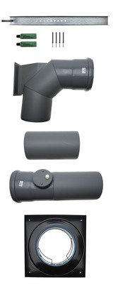 Brötje Abgasleitungs-Set Kessel-Schacht SAS 200-1B DN 200 f.SGB 215/260/300 E