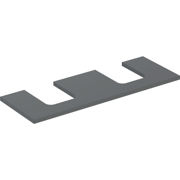 Geberit ONE WT-Pl. Aus re/li f. AWT Schalenf. 135x3x47cm, lava matt