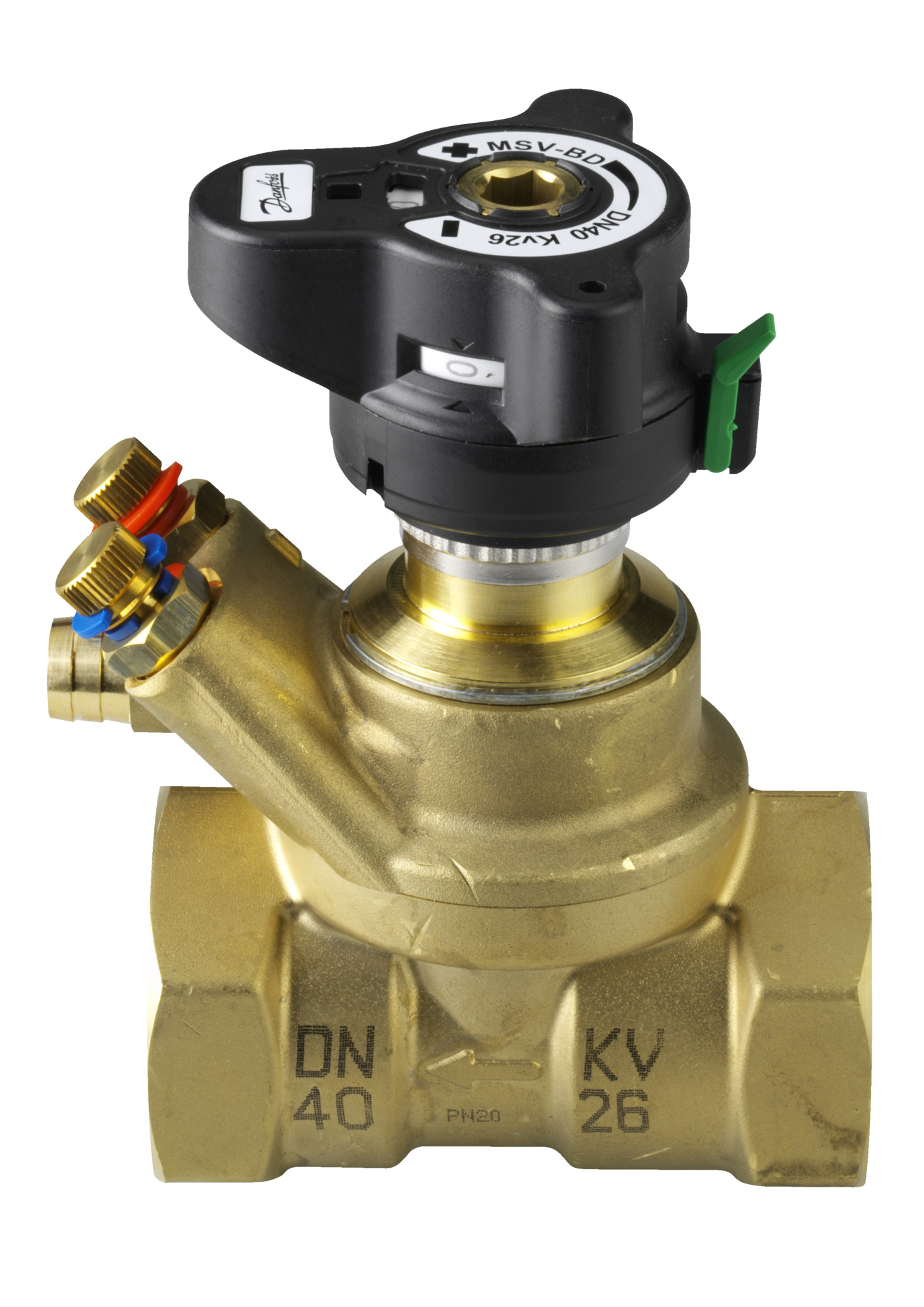Danfoss Strangregulier-u.Messvent.MSV-BD Leno MSV-BD 40, Rp 1 1/2