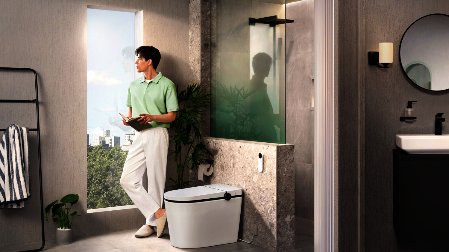Hansgrohe Waschtischmischer 110 Vivenis CoolStart mit Zugstangen-Ablaufg.MSW