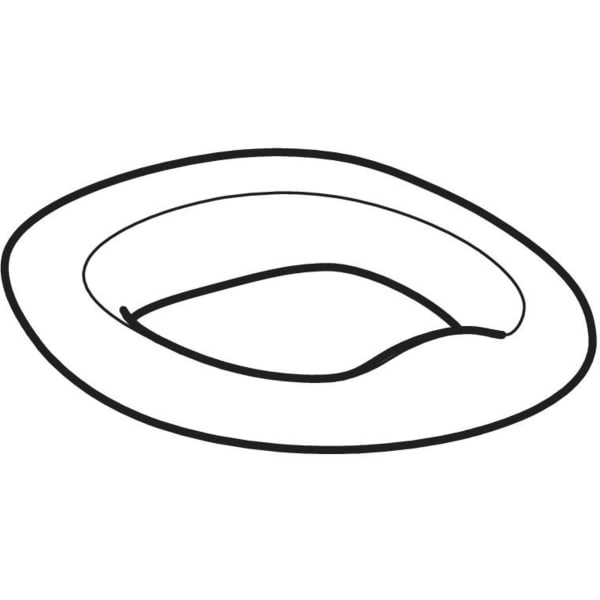 Geberit Bambini WC-Sitzring für Kleinkinder grau