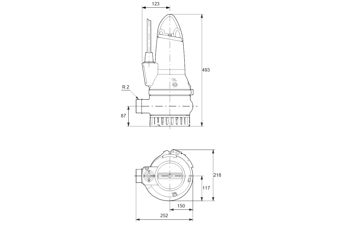 GRUNDFOS Schmutzwasserpumpe DP10.50.09.2.1.502
