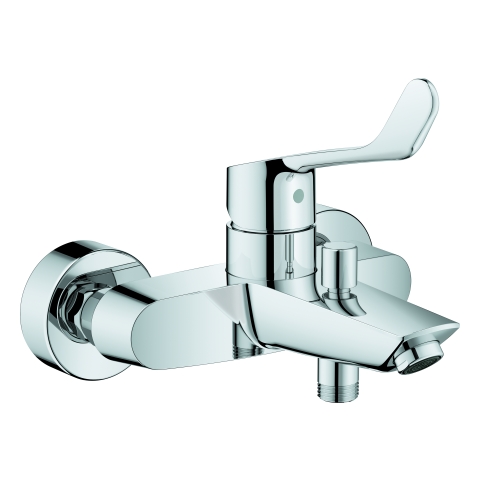 GROHE EH-Wannenbatt. Eurosmart 25243_3 Wandmontage langer Hebel chrom
