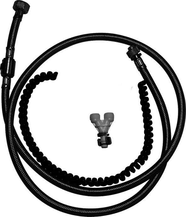 DU Anschlussset für SeWa SPK 82-99cm für Anschluss mit Spülkasten