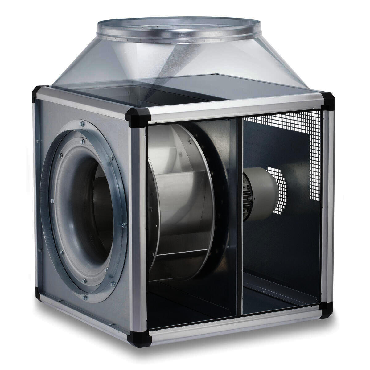 Helios GBD 450/4/4 T 120 Gigabox Temp. bis 120 Grad C 3-Ph/50Hz regelbar