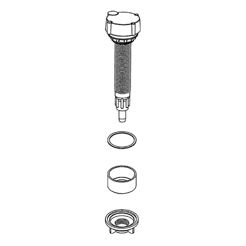 GROHE Drehgriff 42573 für Küchenspüle edelstahl