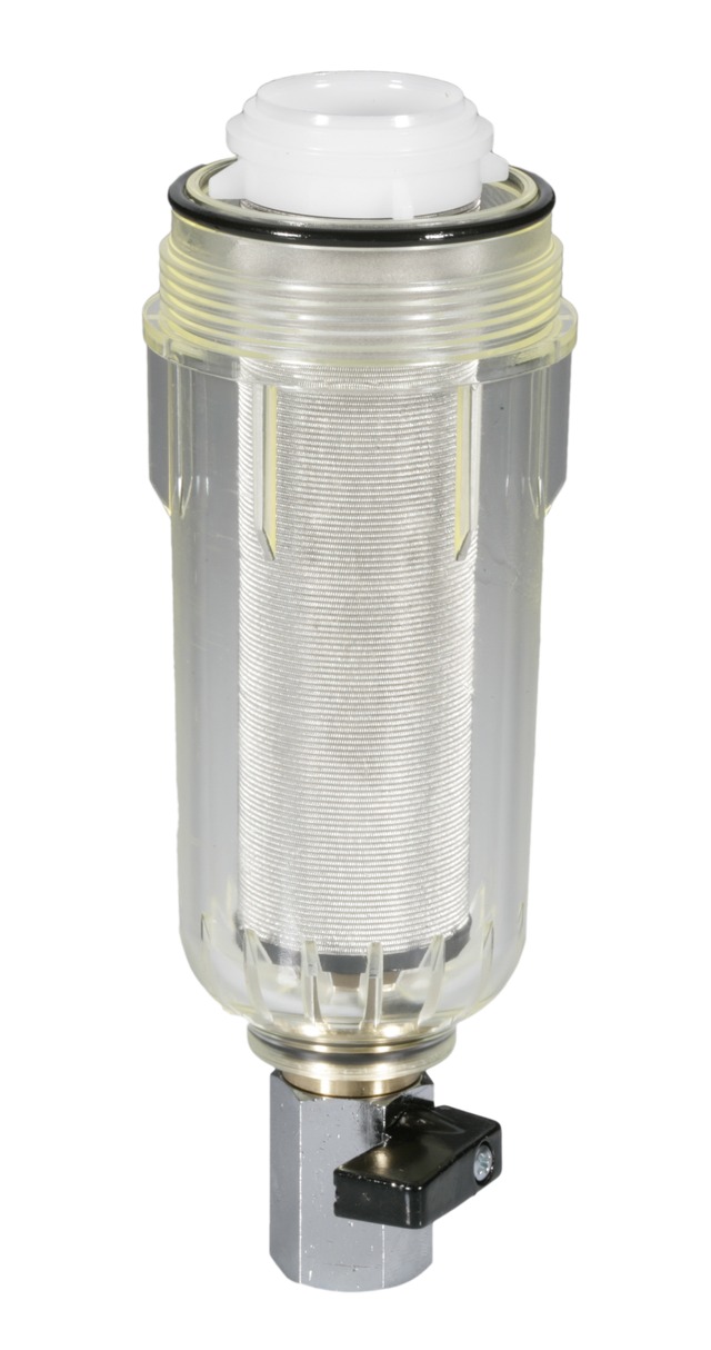 Resideo Klarsicht-Filtertasse R 1" + R 1 1/4" (+ R 3/4" bei FF06) Resideo Klarsicht-Filtertasse R 1" + R 1 1/4" (+ R 3/4" bei FF06)