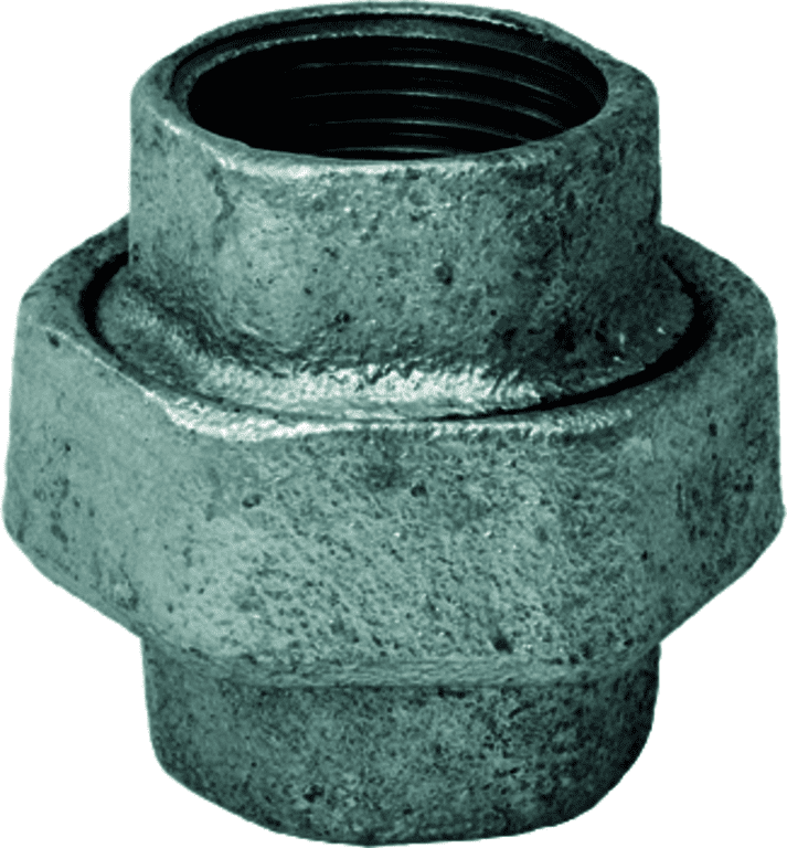 gebofittings Temperguss Gewindefittings 330 - Verschraubung flach 2", verz. gebofittings Temperguss Gewindefittings 330 - Verschraubung flach 2", verz.
