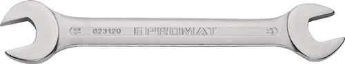Doppelmaulschlüssel 17x19mm L.221mm verchr.PROMAT Doppelmaulschlüssel 17x19mm L.221mm verchr.PROMAT