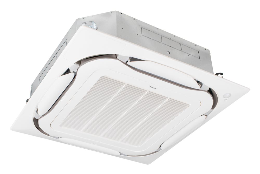 Daikin DAIKIN Roundflowkassette FCHAG-H Baugröße 100 mit hohen COP Daikin DAIKIN Roundflowkassette FCHAG-H Baugröße 100 mit hohen COP