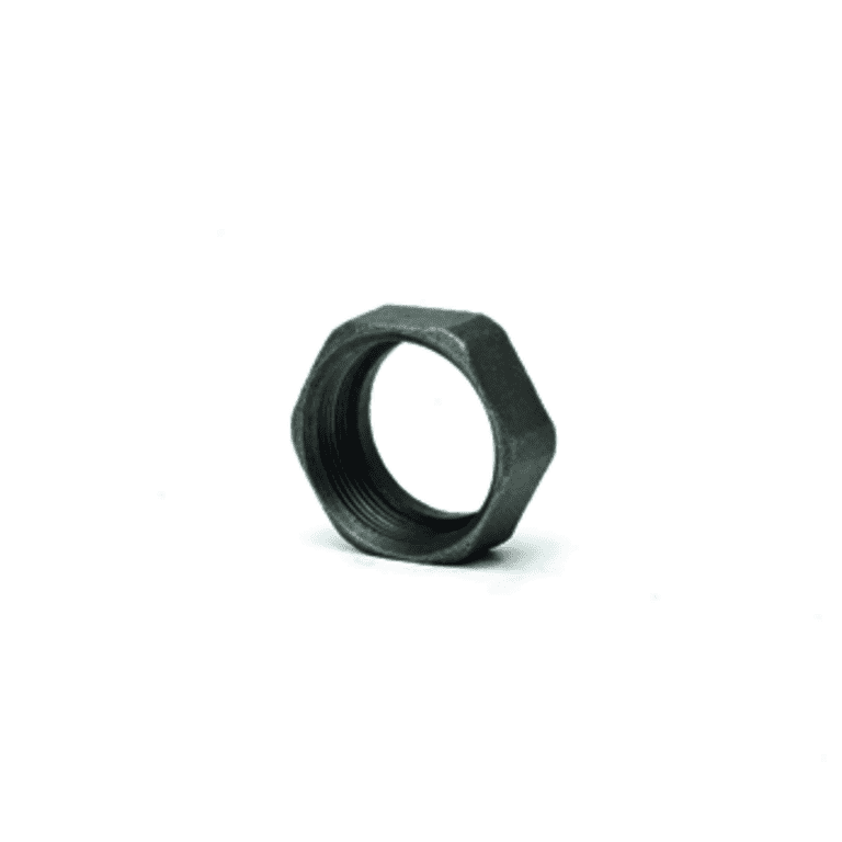 gebofittings Temperguss Gewindefittings 374 - Überwurfmutter 1", schwarz gebofittings Temperguss Gewindefittings 374 - Überwurfmutter 1", schwarz
