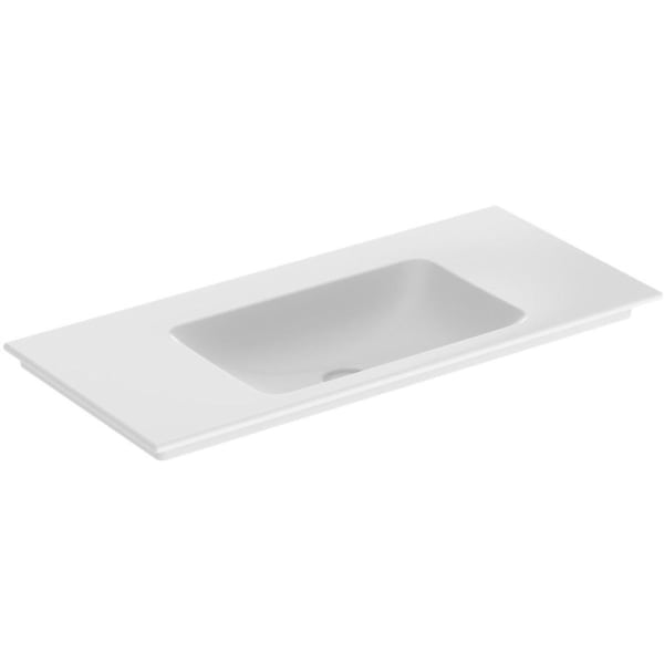 Geberit ONE Möbelwaschtisch 105x48 cm o.Hl., o.Ül., weiß, KeraTect